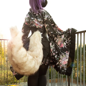 Single Tail Fox Tail Fox Cosplay Kitsune Ahri // Single Version 41"