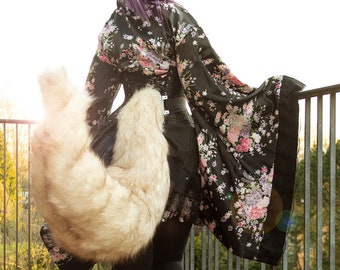 Cosplay van Kitsune Ahri met een enkele staartvos // Enkele versie 41"