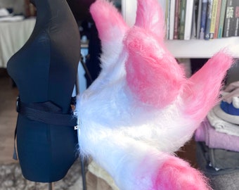 NIET KOPEN, lees eerst de beschrijving | UPGRADE: Kleurverloop voor de negenstaartige vossenstaart | Fox Cosplay Kitsune Ahri