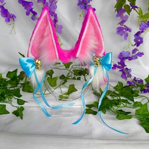 Spirit Blossom Ahri Inspired Ears | League of Legends Cosplay | Fox Ears