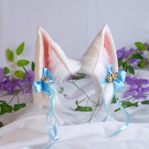Spirit Blossom Ahri Ult Inspired Ears | League of Legends Cosplay | Fox Ears