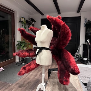 9 Tail Fox Tail Fox Cosplay Kitsune Ahri // Long Version 40&quot;