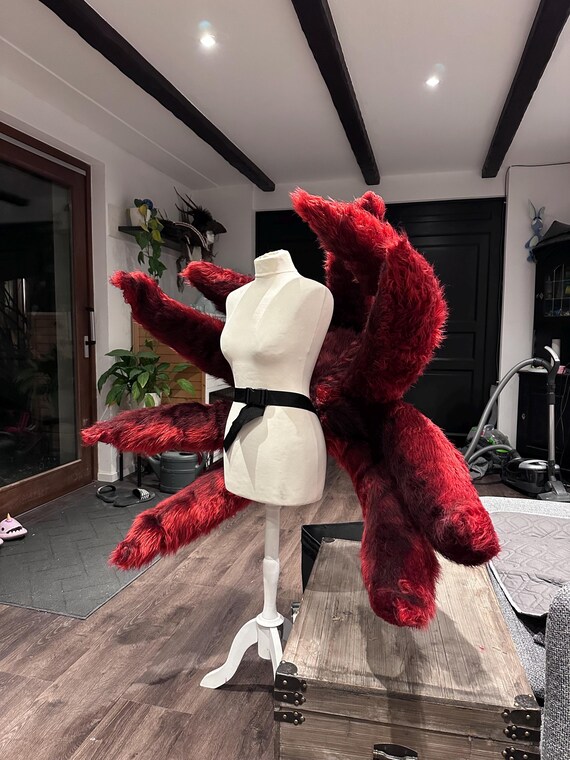 9 Tail Fuchsschwanz Fox Cosplay Kitsune Ahri // Long Version 40"