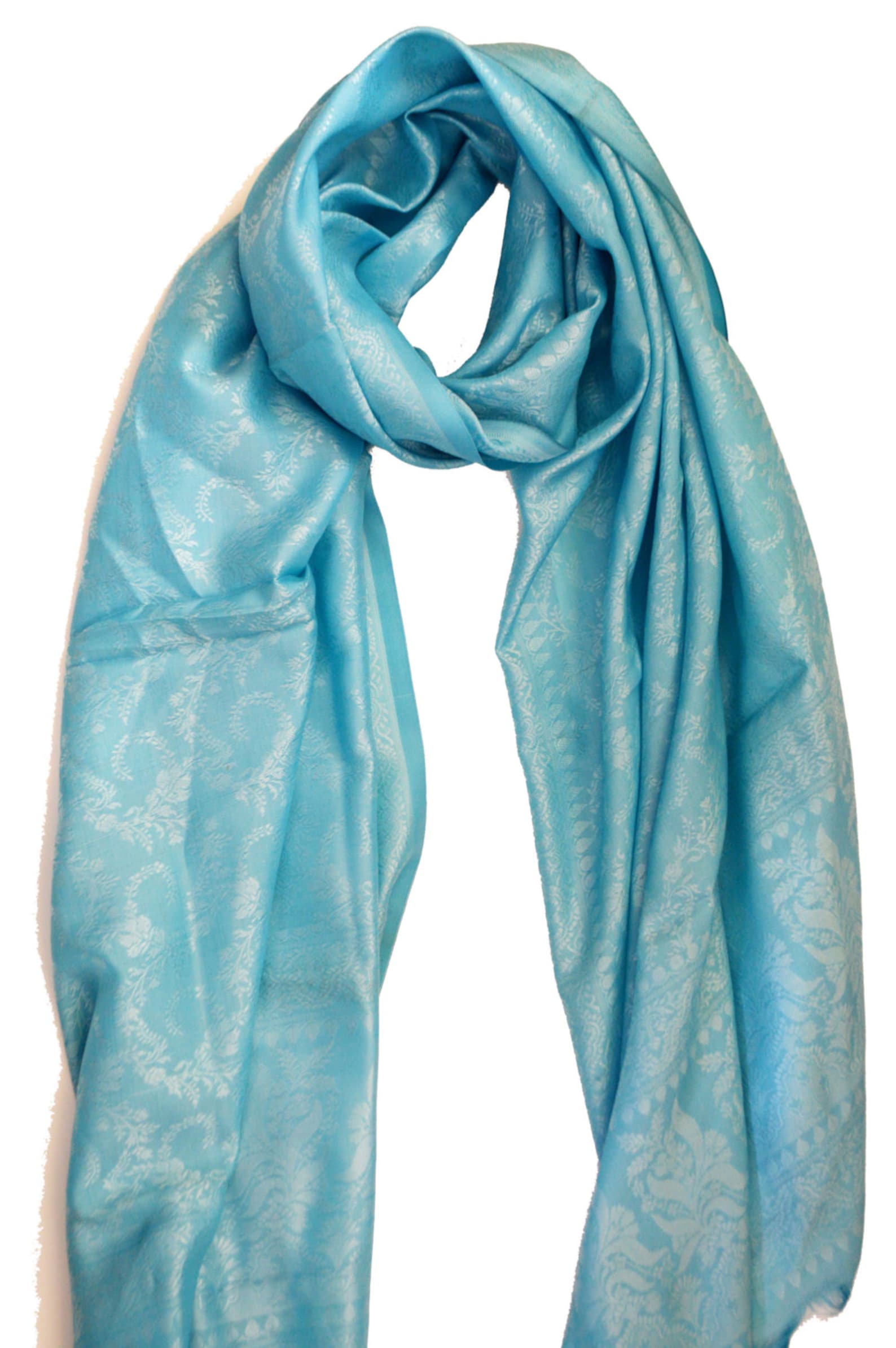 I Like Flowers scarf 70 - Blue | Hermès Australia