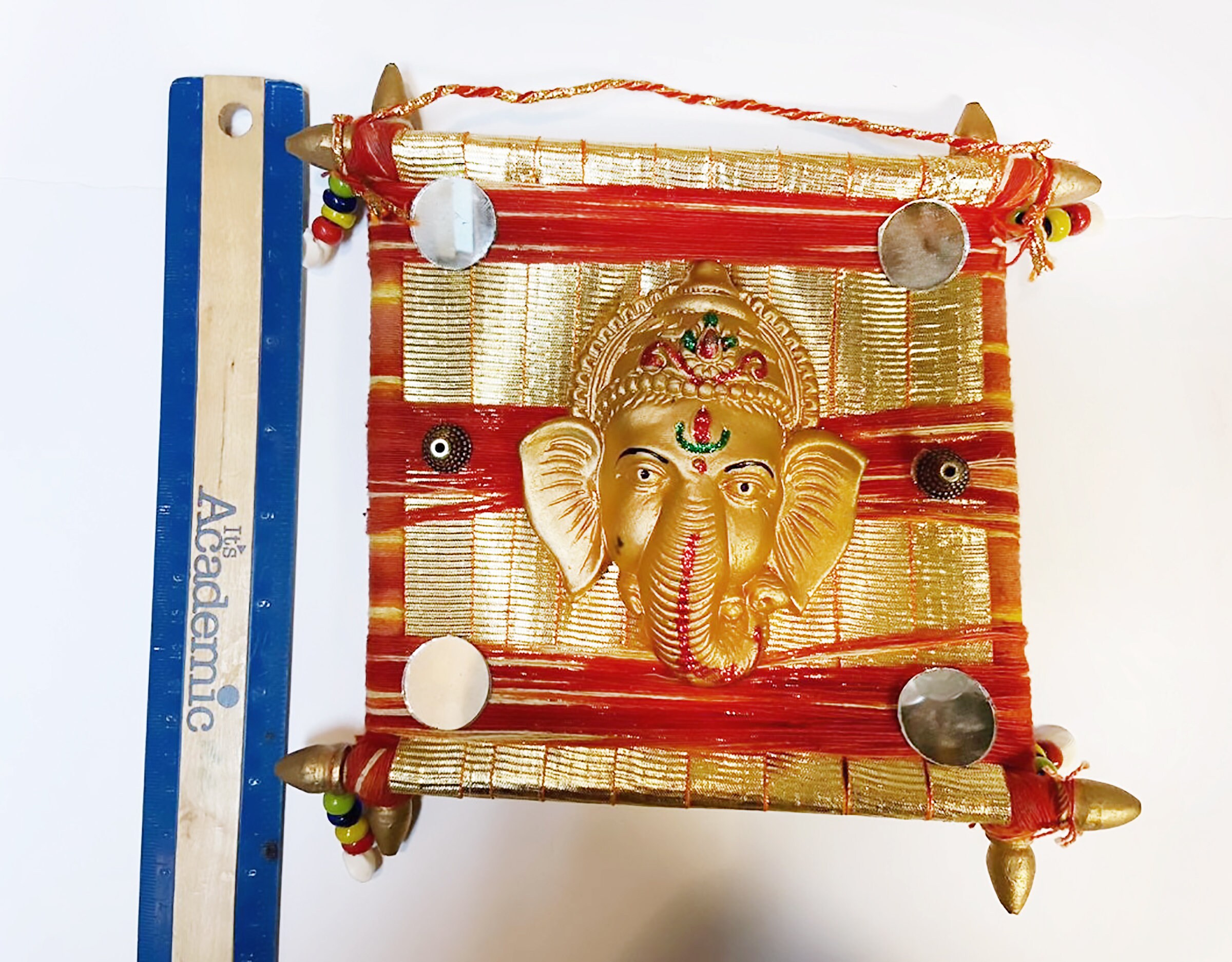 GANESHA Wall Hanging God of Health Wealth ganesh Good Luck Etsy
