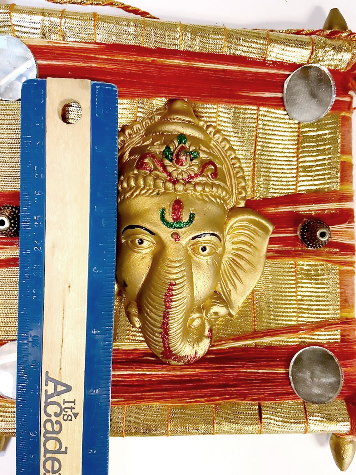 GANESHA Wall Hanging God of Health Wealth ganesh Good Luck Etsy