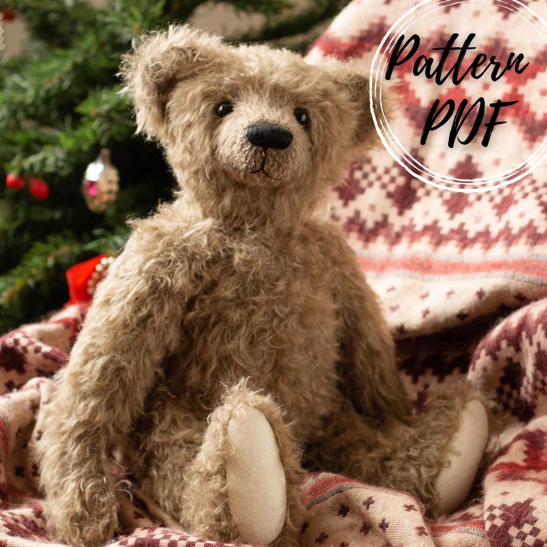 【HERMANN Teddy テディベア 10cm】ヴィンテージ Vintage Hermann Teddy Original Bear with all ID - 22 in