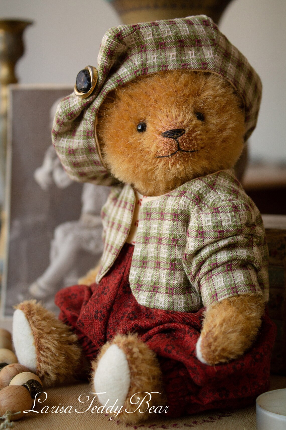 PDF Teddy bear jacket pattern beret pattern teddy bear Etsy