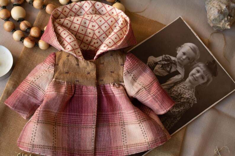 PDF Teddy bear coat pattern, artist teddy bear clothes sewing patterns clothing toy image 12