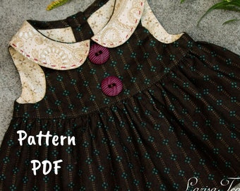PDF classic teddy bear clothes pattern, stuffed animal dress pattern, 43 cm artist bear sewing patterns