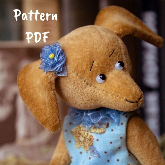 sausage dog teddy bear
