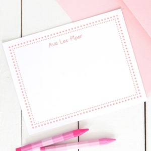 Girls Stationery Kids Stationery Girls Stationary Personalized Girls Note Cards Cute Stationery Set Personalized Girl Gifts Kids Stationary