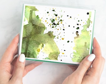 Personalized Stationery Set Custom Stationary Personalised Stationery Note Cards Blank Notecards Watercolour cards Watercolor Stationery