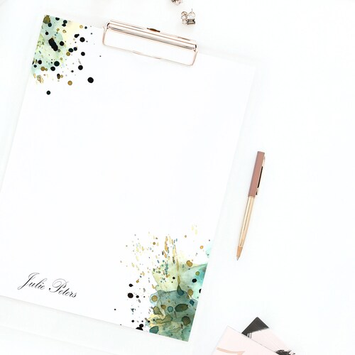 Paper Goods Custom Stationery Paper Stationary Letter Writing Etsy