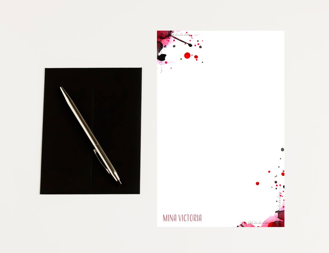 Letter Stationery Set Letter Paper Letter Writing Paper Etsy