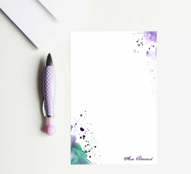 Stationery Gift Set Personalized Stationery Set Stationary Etsy Australia