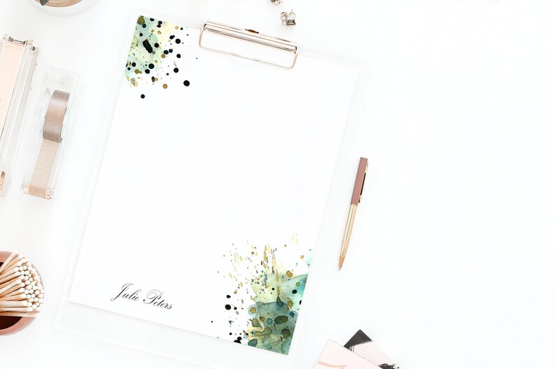 Paper Goods Custom Stationery Paper Stationary Letter Writing Etsy