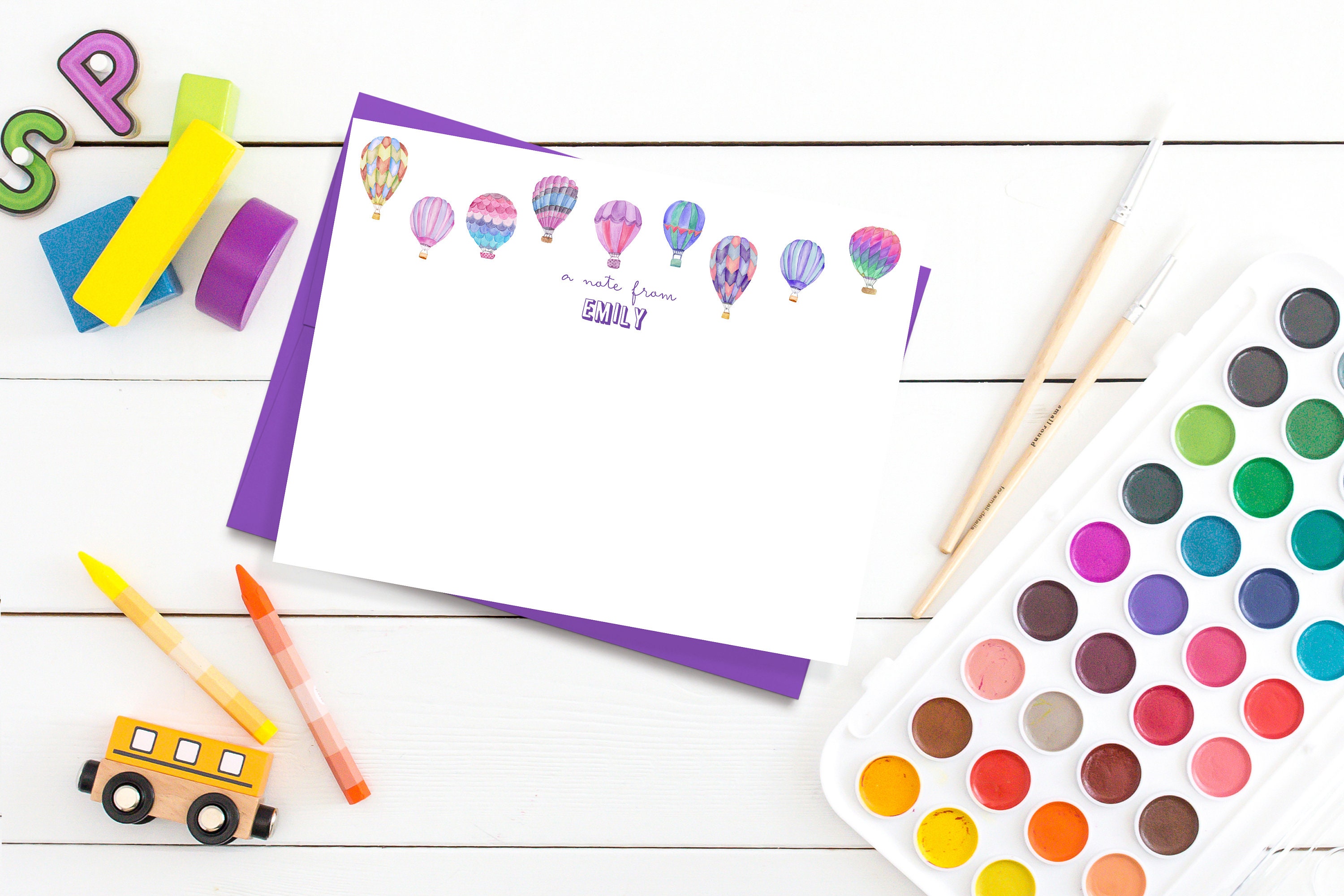 Personalized Stationary Kids Girls Stationary Personalized Etsy Canada