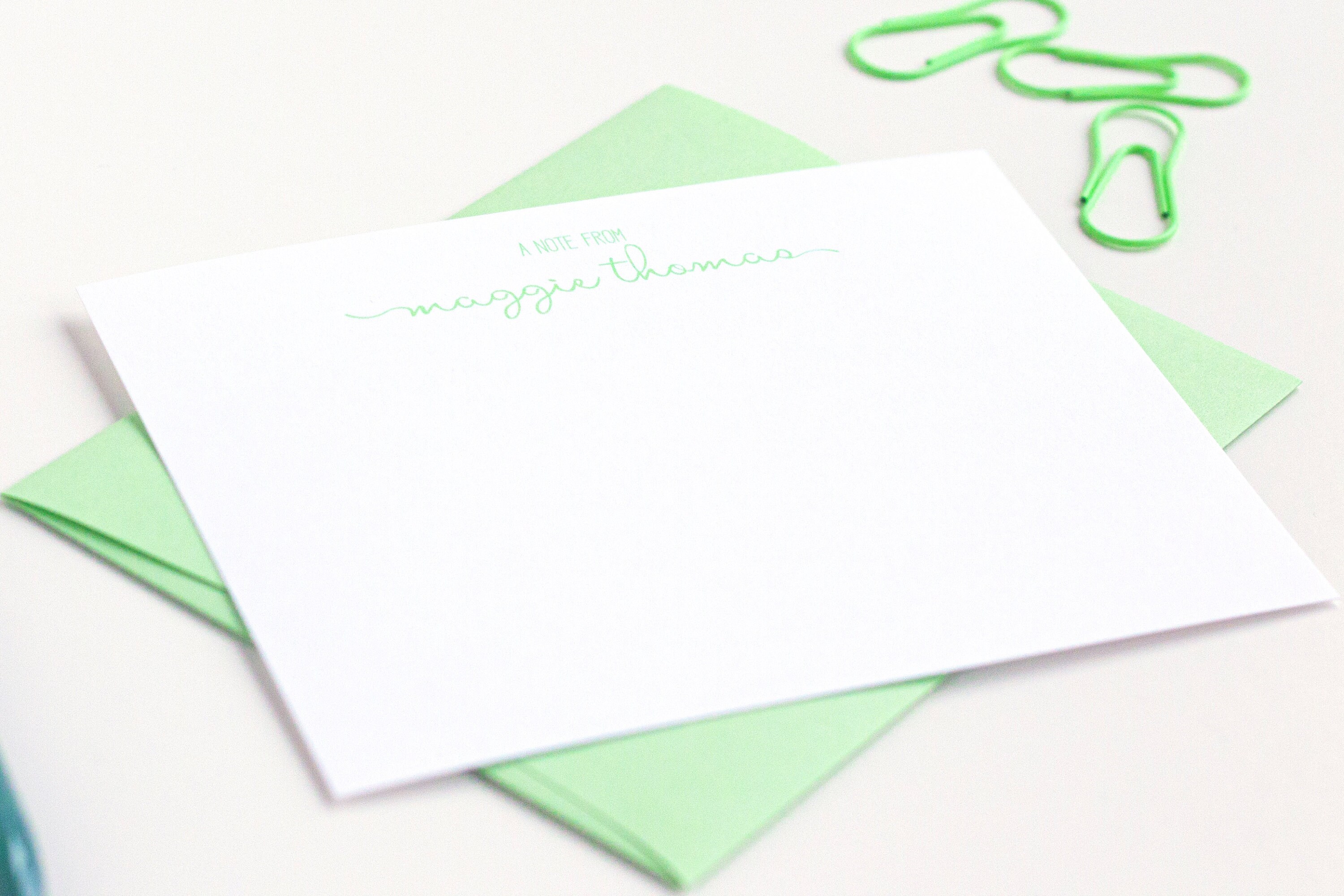 Personalized Stationary Women Personalized Note Cards for | Etsy