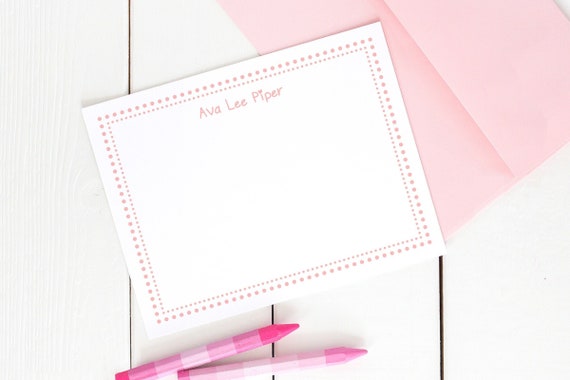 Pink Stationary Set - 20 Cards With Envelopes — ZENGENIUS, INC.