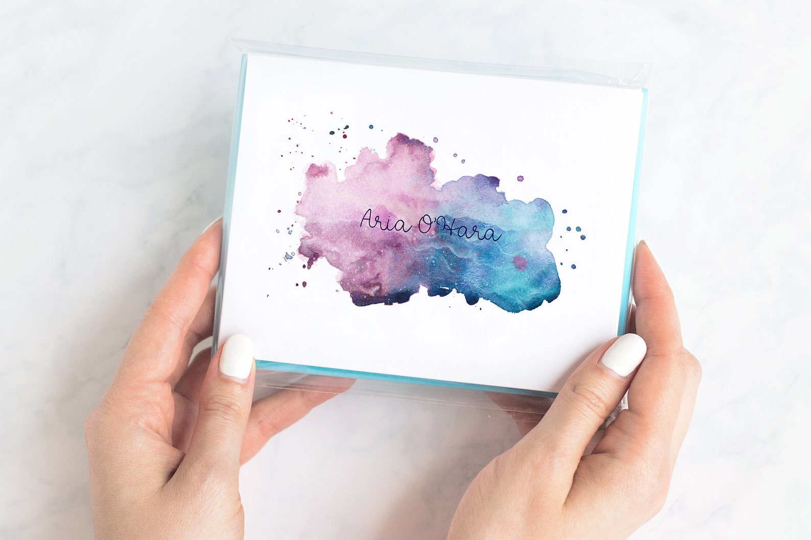 Note Cards with Envelopes Note Card Set Personalized | Etsy