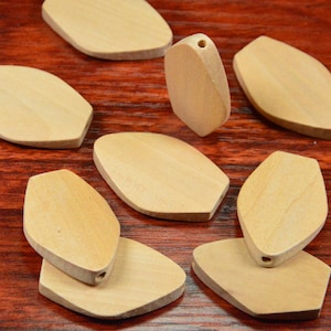 natural rhombus wooden beads,15pcs flat wooden beads,unfinished wooden diamond beads,wooden craft