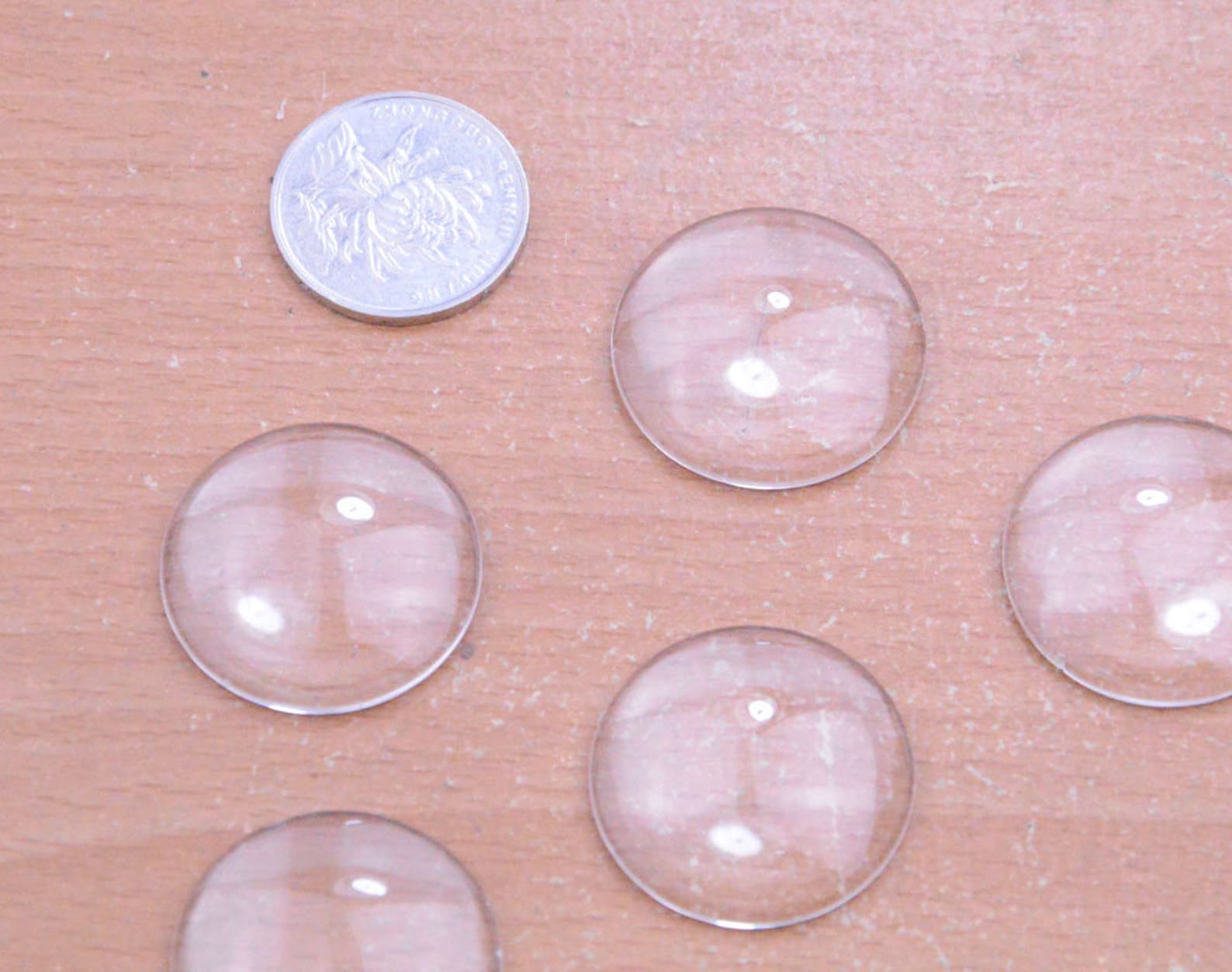 10pcs 30mm glass cabochon.1.2 clear glass cabochon Etsy