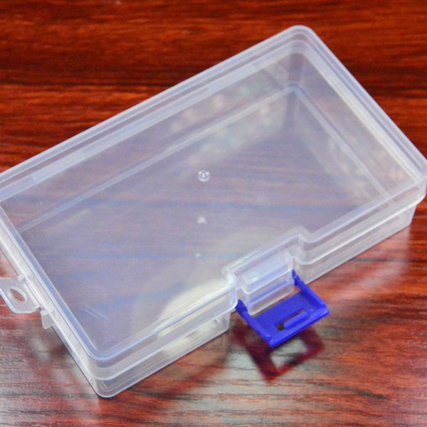 2pcs Square Clear Plastic Box,Transparent Plastic Box,Container Box,Plastic Cases,Storage Bead Container