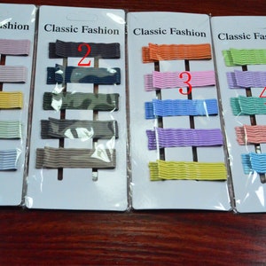 Colorful baby hair pins,40pcs bobby pins,bobby hair pins hair clips 6cm