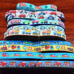 0.63&quot; wide Floral Jacquard ribbon trim motor vehicle Flower Embroidered woven border sewing craft ribbon Jacquard trim