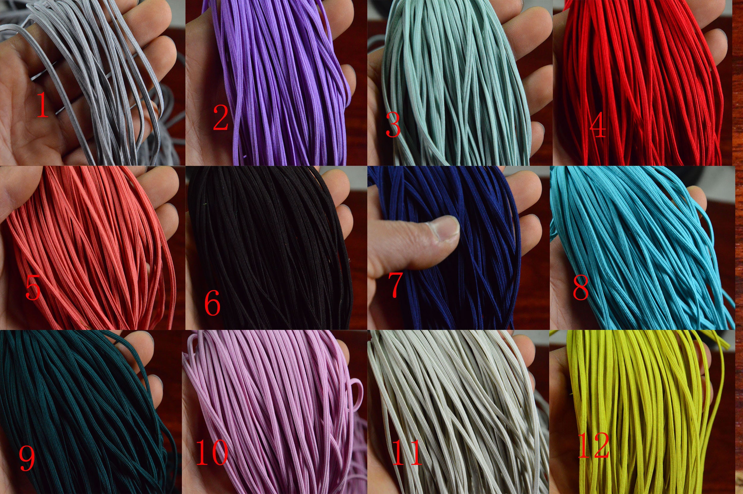 3mm Braided Elastic – The Sewing Depot