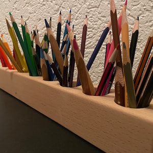 high-quality Montessori pencil holder with 5 to 9 holes
