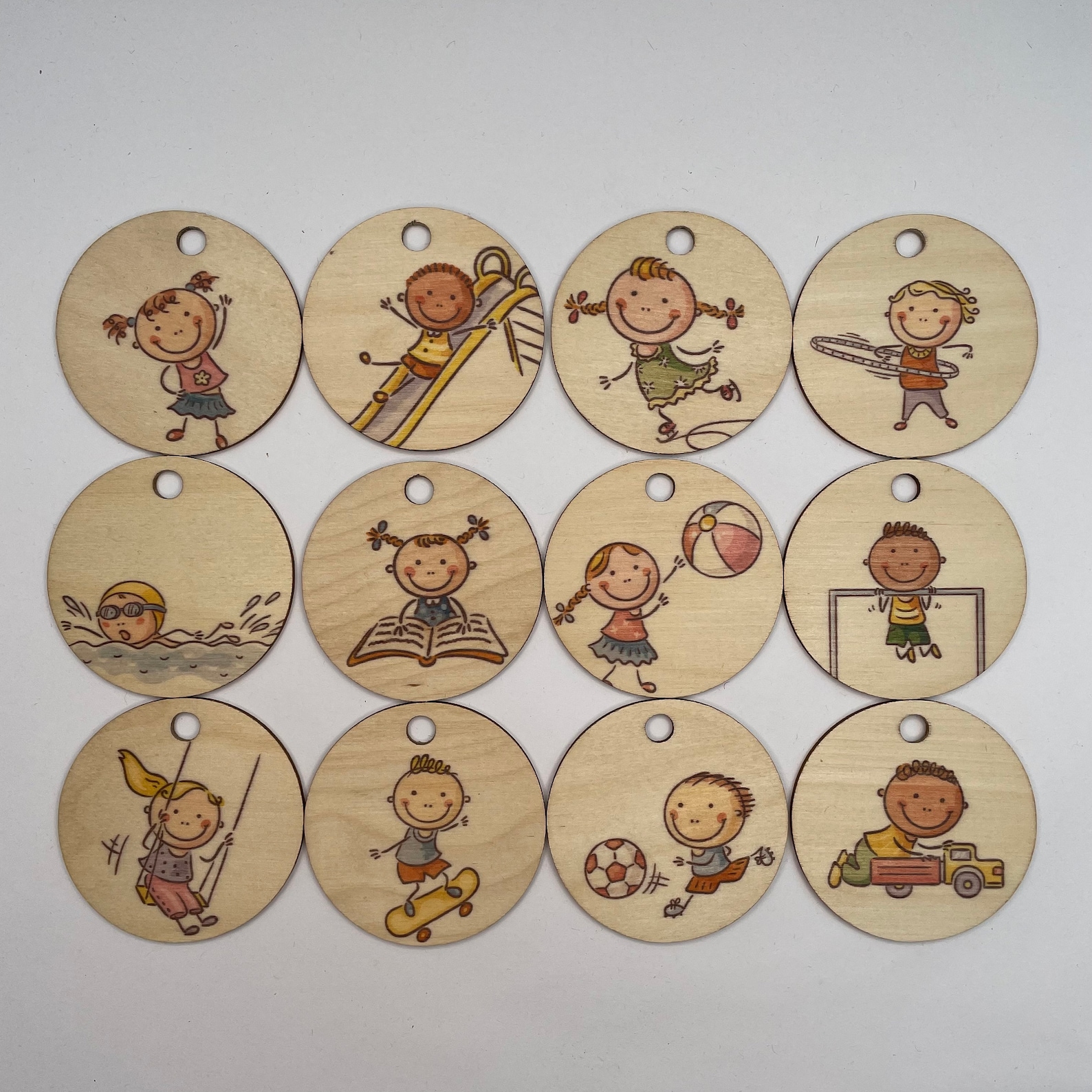 Montessori Calendar for Children Made of High Quality Beech Wood - Etsy