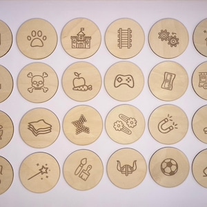 112 motivos de carteles de madera para estanterías Trofast, incluye fijaciones/cajas, carteles de organización de armarios, etiquetas de madera para la habitación de los niños