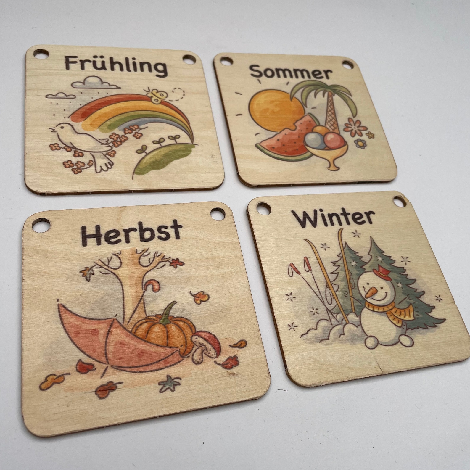 Montessori Calendar for Children Made of High Quality Beech Wood - Etsy