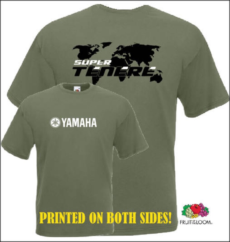 yamaha tenere t shirt