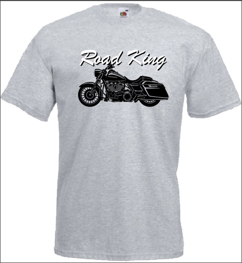 Road King T-shirt for Harley Davidson fans Motorcycle shirt | Etsy