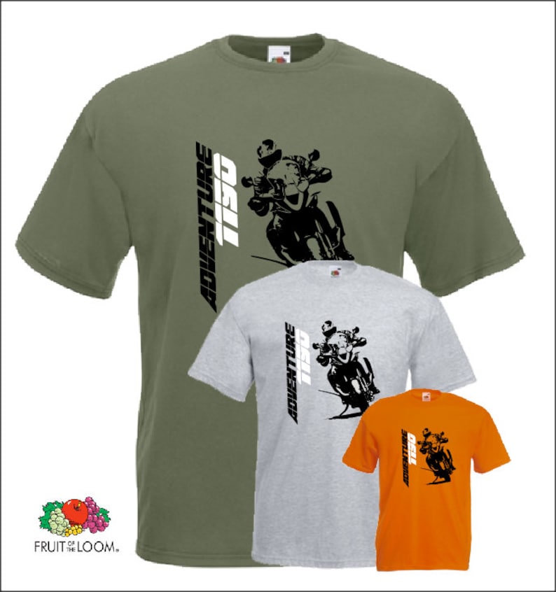 KTM Adventure 1190 TSHIRT Motorcycle t shirt Fruit of the Etsy