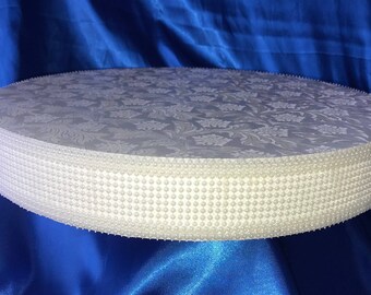 pearl cake stand etsy