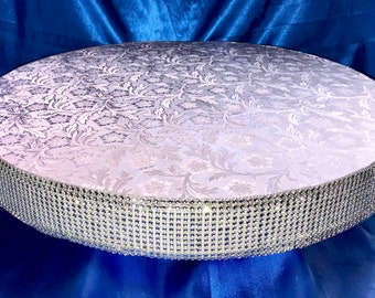 silver cake stand etsy