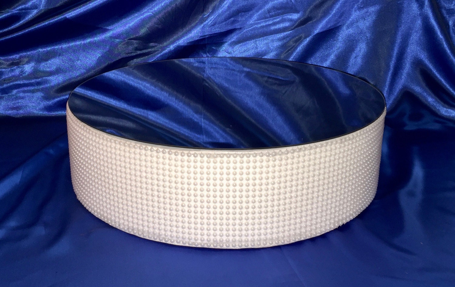WHITE OR IVORY Beaded Cake Stand Square Or Round Featuring ...