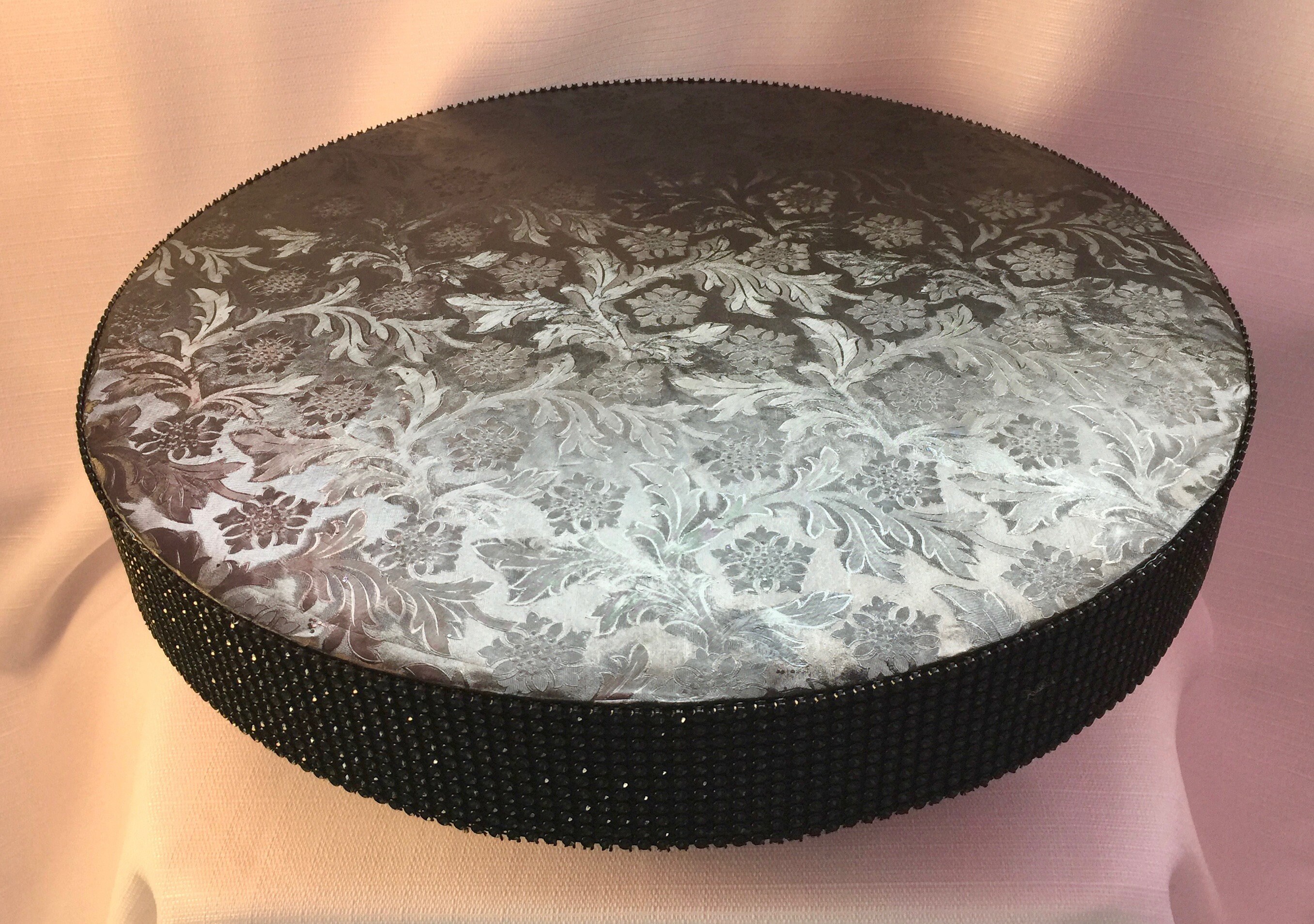 RHINESTONE BLACK CAKE Riser/ Stand/band 2 Inches Tall Width - Etsy