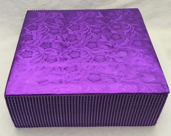 PURPLE DISPLAY RISER  Round Or Square 4x14 Sizes 8", 10", 12", 14", 16", 18", 20"