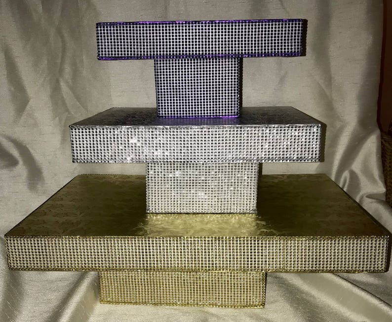 SHEET CAKE STAND 3 Common Rectangle Sizes 6 Tall 22 Etsy