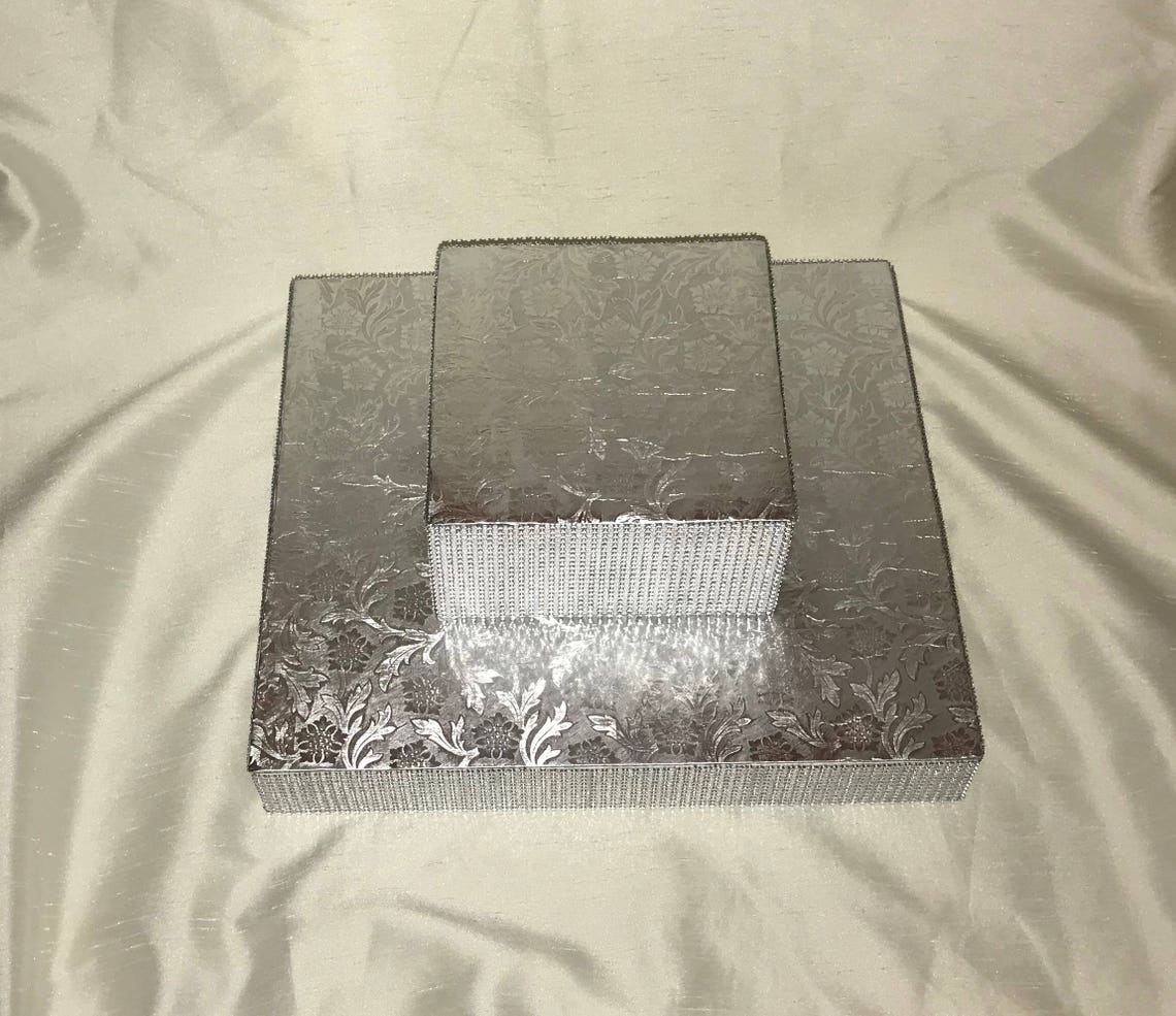 SHEET CAKE STAND 3 Common Rectangle Sizes 6 Tall 22 Etsy