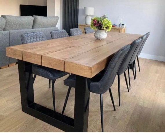 Spruit Herhaal Sport 2m Industrial Dining Table - Etsy