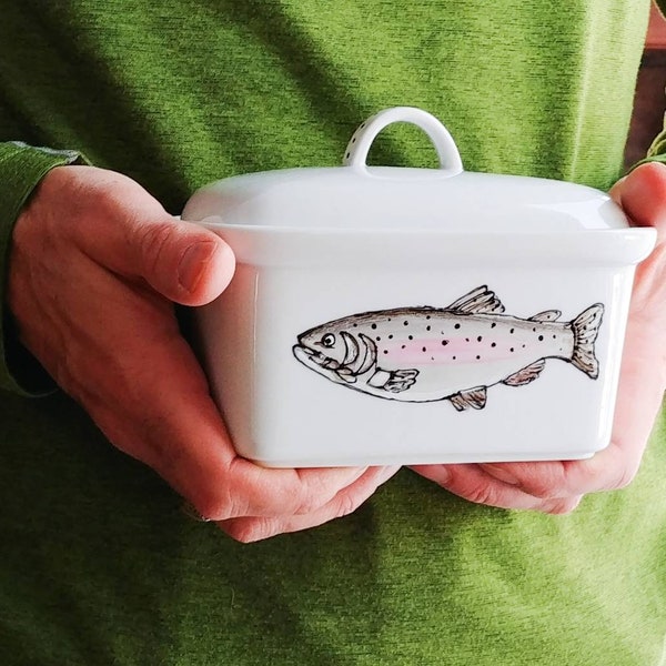 Custom Butter Dish Etsy