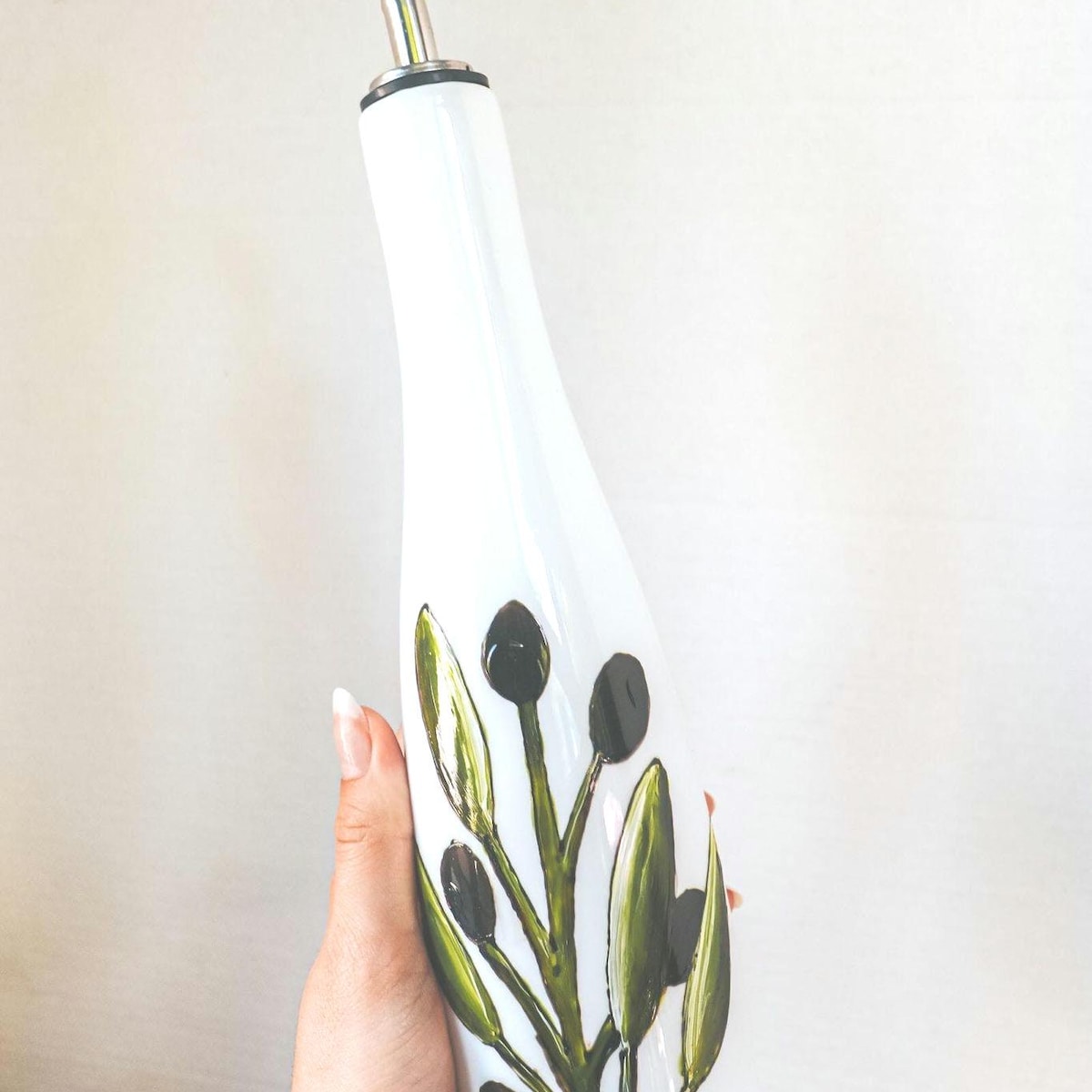 Olive Oil Bottle, No Customization