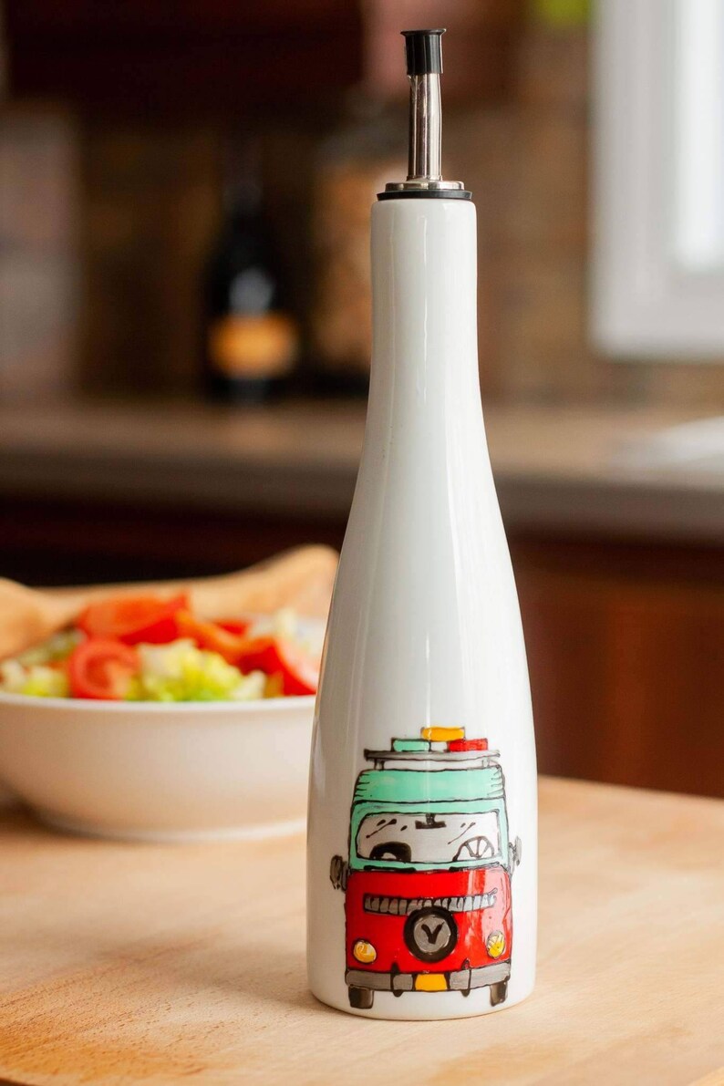 Wonderful HOSTESS GIFT maple syrup BOTTLE handpainted add your quote,16 oz or 450 ml Christmas gift for oil,vinegar Westfalia design