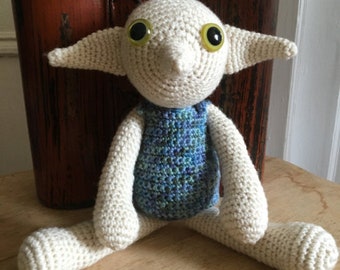 Crochet handmade House Elf Doll